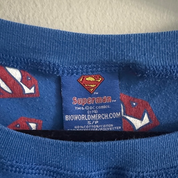 DC Comics Blue Top with Red Superman Emblem - Picture 3 of 5